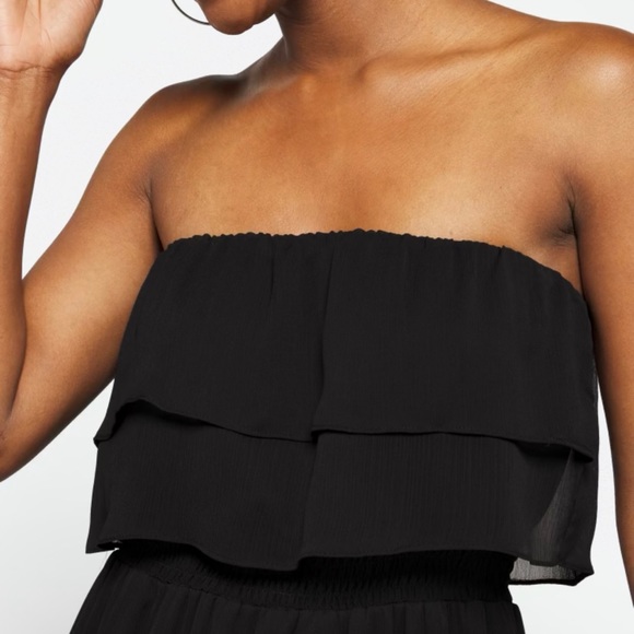 1. State black strapless midi dress size M - Picture 4 of 4